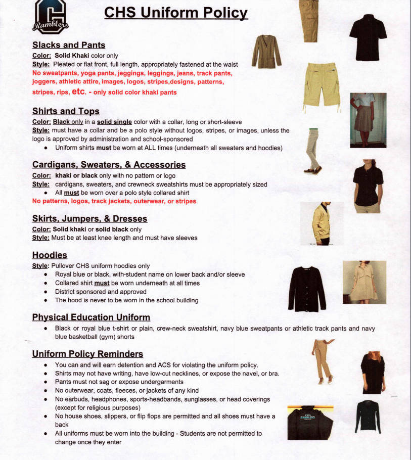 CHS Uniform Policy