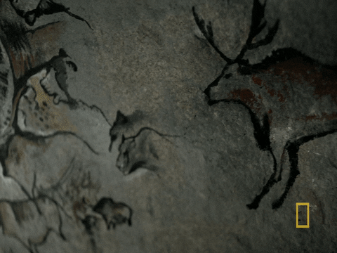 Cave art gif