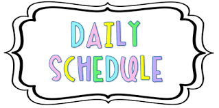 daily schedule